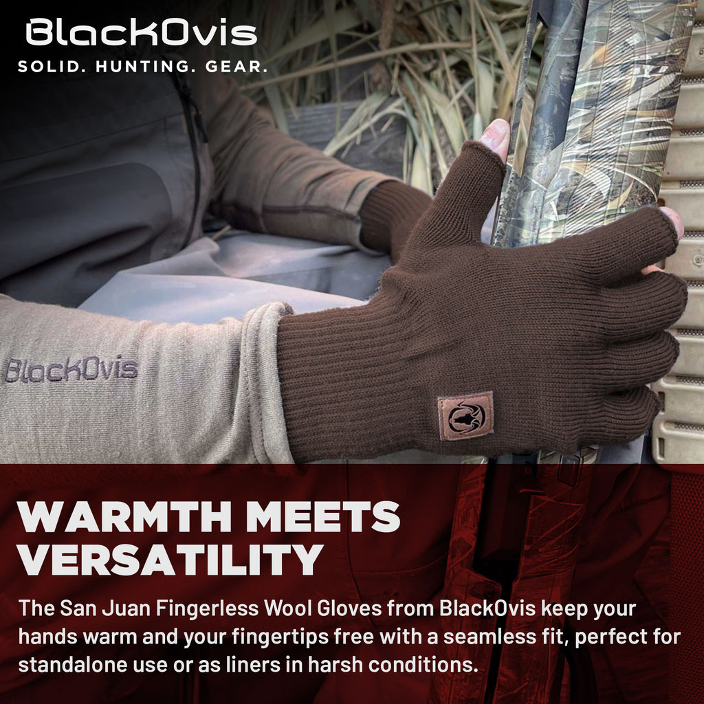 BlackOvis San Juan 3 Finger Wool Glove