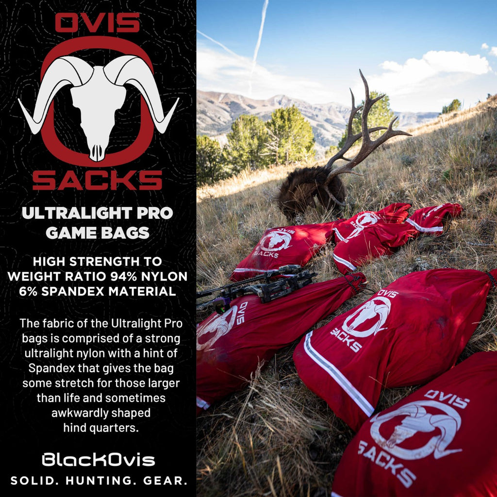 BlackOvis Ovis Sacks Ultralight Pro Game Bags